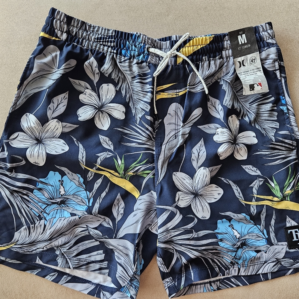 Tampa Bay Rays Hurley x '47 Cannonball Tropics Shorts
